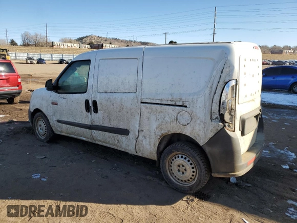 2019 Ram ProMaster City Wagon with VIN ZFBHRFAB3K6M70389, listed as a Copart auction lot 42609865 with 34,236 mi miles and Salvage Title. Bid and sale history available at carsss.com. Image 2.