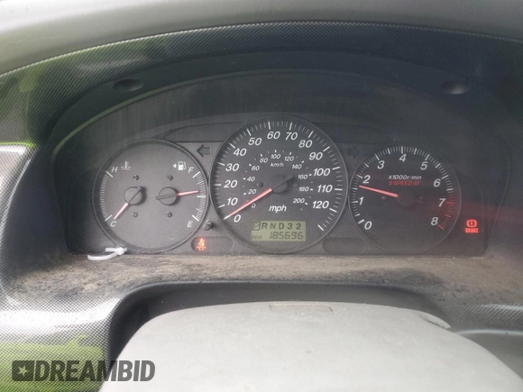 2003 Mazda MPV LX with VIN JM3LW28J730370748, listed as a Copart auction lot 45080795 with 185,696 mi miles and Clean Title. Bid and sale history available at carsss.com. Image 9.