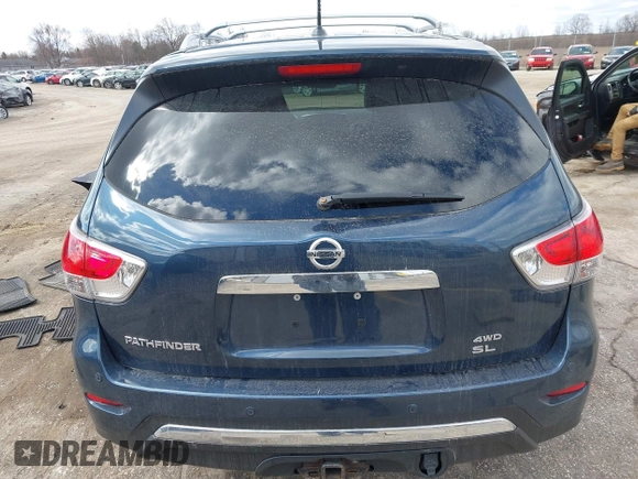 2014 Nissan Pathfinder SL with VIN 5N1AR2MM2EC712191, listed as a IAAI auction lot 42026657 with 157,534 mi miles and . Bid and sale history available at carsss.com. Image 16.