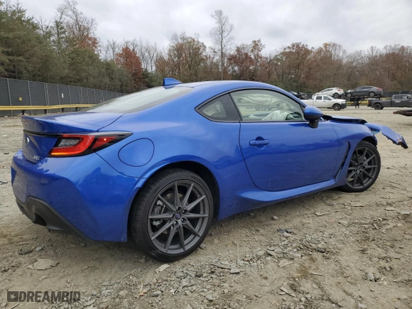 2024 Subaru BRZ Limited with VIN JF1ZDBE14R9702474, listed as a Copart auction lot 80801524 with 4,548 mi miles and Salvage Title. Bid and sale history available at carsss.com. Image 3.
