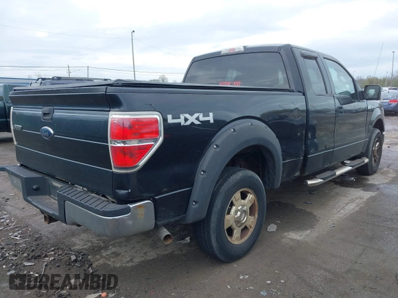 2010 Ford F-150 XL with VIN 1FTEX1E85AFB06495, listed as a IAAI auction lot 42082090 with 161,418 mi miles. Bid and sale history available at carsss.com. Image 4.
