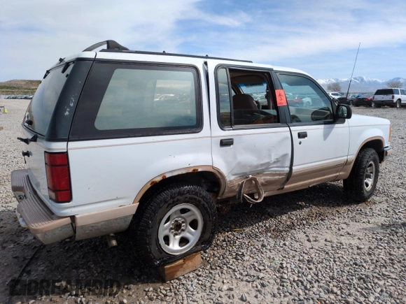 1992 Ford Explorer Eddie Bauer with VIN 1FMDU34X2NUE11927, listed as a Copart auction lot 52094875 with 53,449 mi miles and Salvage title. Bid and sale history available at DreamBid. Image 3.