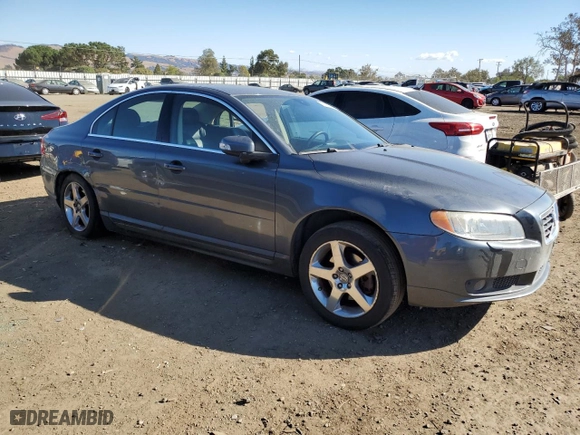 2008 Volvo S80 3.0L Turbo with VIN YV1AH992281065194, listed as a Copart auction lot 78327354 with 135,470 mi miles and Salvage Title. Bid and sale history available at carsss.com. Image 4.