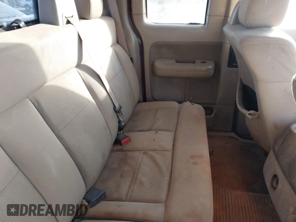 2005 Ford F-150 STX with VIN 1FTRX12W35FA03246, listed as a IAAI auction lot 41824509 with 282,022 mi miles. Bid and sale history available at carsss.com. Image 8.