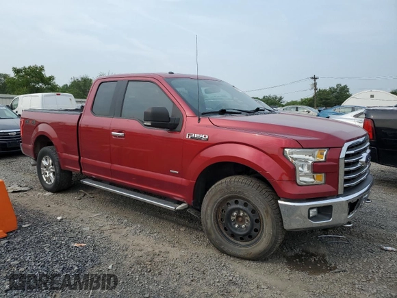 2016 Ford F-150 XLT with VIN 1FTEX1EP1GFD36874, listed as a Copart auction lot 60277505 with 66,688 mi miles and Clean title. Bid and sale history available at DreamBid. Image 4.