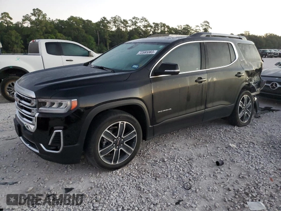 2021 GMC Acadia SLT with VIN 1GKKNML42MZ207382, listed as a Copart auction lot 72583383 with 51,099 mi miles and Clean Title. Bid and sale history available at DreamBid. Image 1.
