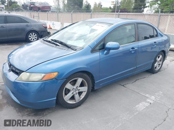 2006 Honda Civic LX with VIN 1HGFA16506L058909, listed as a IAAI auction lot 42077582 with 266,658 mi miles and . Bid and sale history available at DreamBid. Image 2.