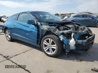2012 Honda CR-Z with VIN JHMZF1D42CS004521, listed as a Copart auction lot 75763174 with 219,199 mi miles and Clean title. Bid and sale history available at DreamBid. Image 4.