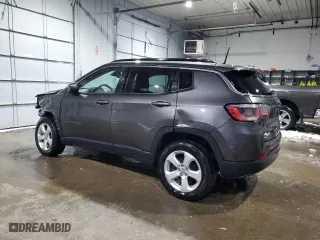 2018 Jeep Compass Latitude with VIN 3C4NJDBB2JT435907, listed as a Copart auction lot 45938565 with 115,258 mi miles and Salvage Title. Bid and sale history available at carsss.com. Image 2.