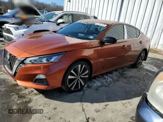 2020 Nissan Altima 2.5 SR with VIN 1N4BL4CV4LC154492, listed as a Copart auction lot 87753125 with 50,131 mi miles and Salvage Title. Bid and sale history available at carsss.com. Image 1.