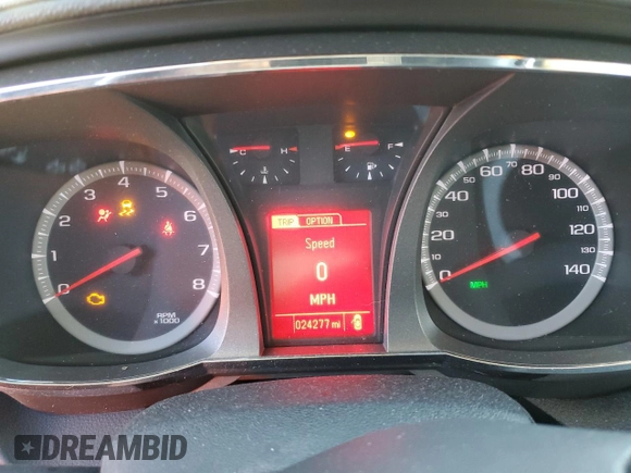 2017 GMC Terrain SLE with VIN 2GKFLTE39H6234599, listed as a Copart auction lot 80456124 with 24,277 mi miles and Salvage Title. Bid and sale history available at carsss.com. Image 9.