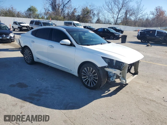 2017 Kia Cadenza Limited with VIN KNALC4J13H5089240, listed as a Copart auction lot 80257194 with 81,727 mi miles and Clean Title. Bid and sale history available at carsss.com. Image 4.