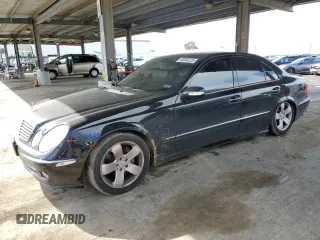 2005 Mercedes-Benz E 5.0L with VIN WDBUF70J45A761468, listed as a Copart auction lot 49500225 with 91,692 mi miles and Salvage Title. Bid and sale history available at carsss.com. Image 1.