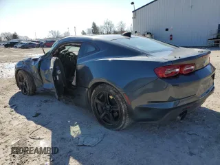 2021 Chevrolet Camaro 2LT with VIN 1G1FD1RX4M0101142, listed as a Copart auction lot 45063903 with 46,865 mi miles. Bid and sale history available at carsss.com. Image 2.