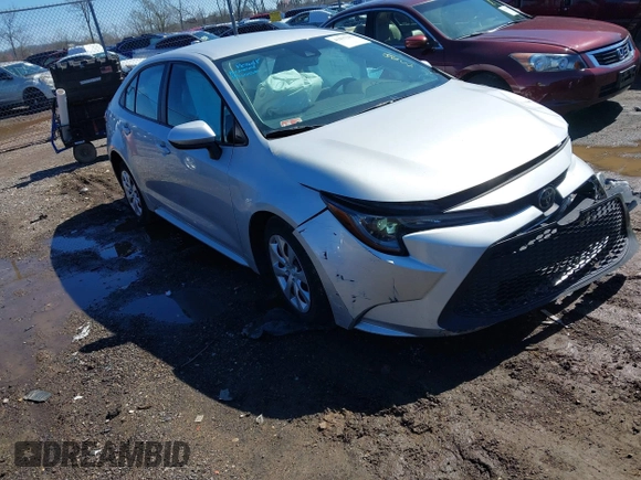 2022 Toyota Corolla LE with VIN 5YFEPMAE7NP275266, listed as a IAAI auction lot 41817242 with 96,399 mi miles. Bid and sale history available at carsss.com. Image 1.