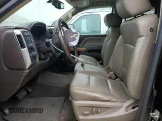 2014 Chevrolet Silverado 1500 LTZ with VIN 1GCVKSEC8EZ156725, listed as a Copart auction lot 43711365 with 127,224 mi miles and Salvage Title. Bid and sale history available at DreamBid. Image 7.