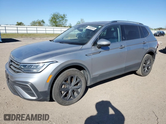 2024 Volkswagen Tiguan SE с VIN 3VV3B7AX9RM047518, выставлен на аукционе Copart как лот 49165045 с пробегом 34 501 миль миль и Списание • Salvage title. История ставок и продаж доступна на DreamBid. Изображение 1.