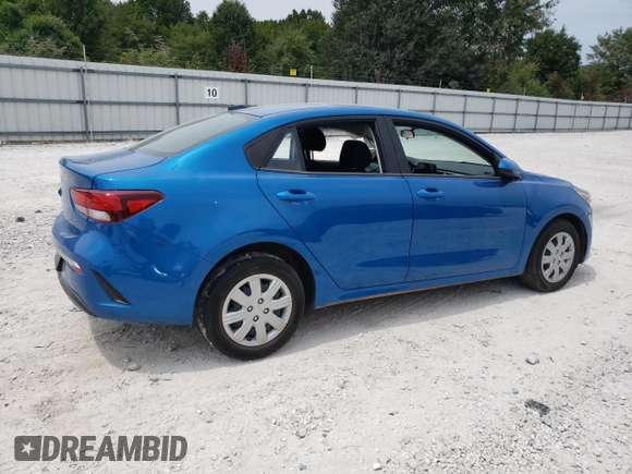 2023 Kia Rio S with VIN 3KPA24AD2PE623368, listed as a Copart auction lot 66708084 with 9,442 mi miles and Salvage Title. Bid and sale history available at carsss.com. Image 3.