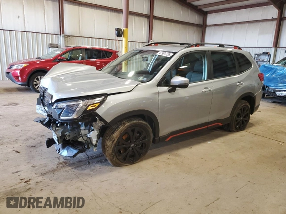 2024 Subaru Forester Sport with VIN JF2SKAGC9RH404830, listed as a Copart auction lot 47991755 with 17,718 mi miles and Salvage Title. Bid and sale history available at carsss.com. Image 1.