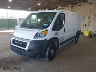 2021 Ram ProMaster Cargo Van with VIN 3C6LRVAG9ME521265, listed as a IAAI auction lot 41742552 with 47,020 mi miles. Bid and sale history available at carsss.com. Image 2.