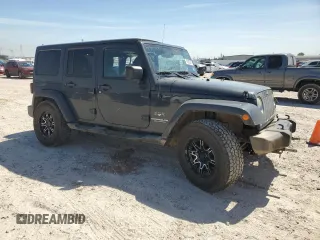 2017 Jeep Wrangler Unlimited 75th Anniversary with VIN 1C4HJWEGXHL546436, listed as a Copart auction lot 48229875 with 107,222 mi miles and Salvage title. Bid and sale history available at DreamBid. Image 4.