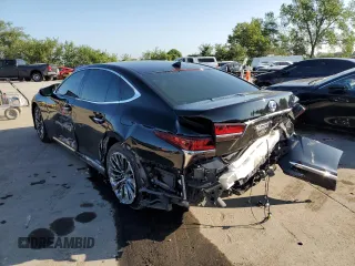 2019 Lexus LS z VIN JTHCYLFF0K5001561, wystawiony jako Copart lot #55027652 z przebiegiem 11 256 mil mil oraz . Historia ofert i sprzedaży dostępna na DreamBid. Obrazek 3.