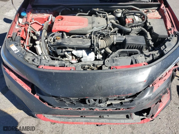 2022 Honda Civic Si with VIN 2HGFE1E50NH473830, listed as a Copart auction lot 78012994 with 72,733 mi miles and Salvage Title. Bid and sale history available at carsss.com. Image 11.
