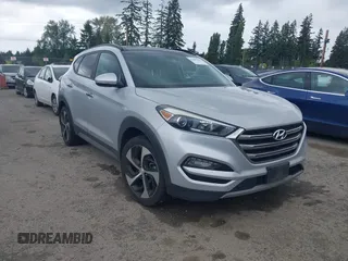 2017 Hyundai Tucson Sport z VIN KM8J33A29HU351910, wystawiony jako IAAI lot #42281390 z przebiegiem 110 522 mil mil oraz . Historia ofert i sprzedaży dostępna na DreamBid. Obrazek 1.