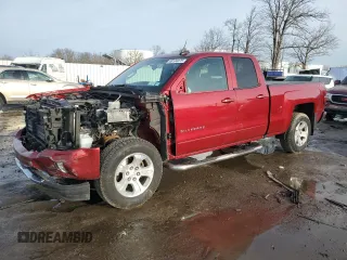 2019 Chevrolet Silverado 1500 LT with VIN 2GCVKPEC6K1207091, listed as a Copart auction lot 48144475 with 37,558 mi miles and Salvage Title. Bid and sale history available at DreamBid. Image 1.