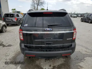 2014 Ford Explorer with VIN 1FM5K7B85EGC06906, listed as a Copart auction lot 52522225 with 229,574 mi miles and Salvage Title. Bid and sale history available at DreamBid. Image 6.