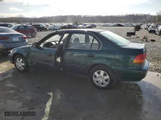 1997 Honda Civic LX with VIN 2HGEJ6672VH580933, listed as a Copart auction lot 49885485 with 70,063 mi miles and Salvage Title. Bid and sale history available at carsss.com. Image 2.