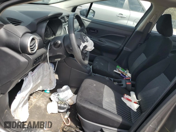2024 Nissan Versa S with VIN 3N1CN8DVXRL930378, listed as a Copart auction lot 51090915 with 12,333 mi miles and Salvage Title. Bid and sale history available at DreamBid. Image 7.