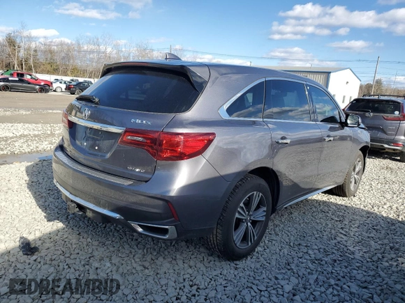 2018 Acura MDX with VIN 5J8YD4H3XJL017600, listed as a Copart auction lot 48470545 with 62,701 mi miles and Salvage Title. Bid and sale history available at carsss.com. Image 3.