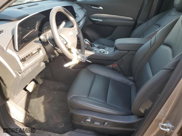 2024 Cadillac XT4 AWD Premium Luxury with VIN 1GYFZDR40RF219252, listed as a Copart auction lot 72446334 with 2,544 mi miles and Salvage Title. Bid and sale history available at carsss.com. Image 7.
