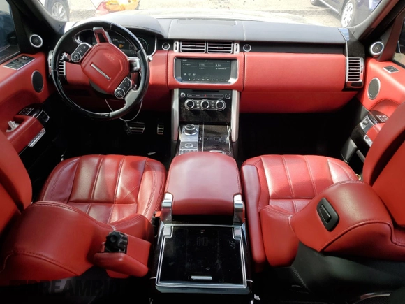2017 Land Rover Range Rover with VIN SALGV5FE0HA328694, listed as a Copart auction lot 71303274 with 85,303 mi miles and Salvage title. Bid and sale history available at DreamBid. Image 8.