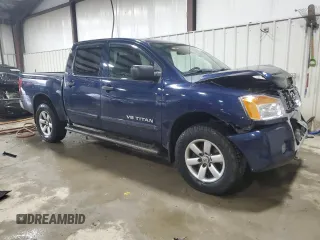 2012 Nissan Titan S with VIN 1N6AA0EC8CN322684, listed as a Copart auction lot 86419794 with 115,214 mi miles and Salvage Title. Bid and sale history available at DreamBid. Image 4.