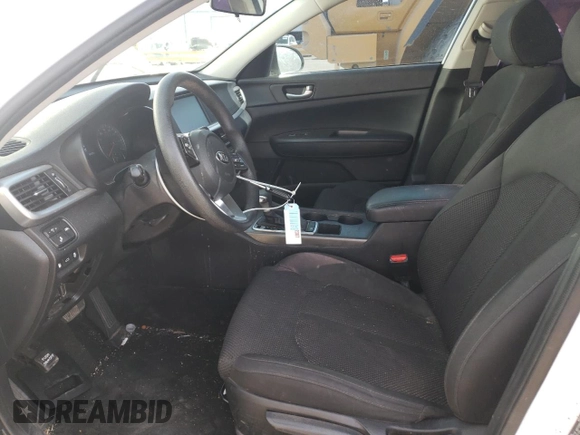 2019 Kia Optima LX z VIN 5XXGT4L39KG318509, wystawiony jako Copart lot #54781755 z przebiegiem 84 408 mil mil oraz Szkoda całkowita • Salvage title. Historia ofert i sprzedaży dostępna na DreamBid. Obrazek 7.
