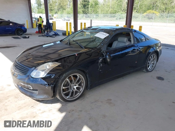 2006 Infiniti G35 with VIN JNKCV54E86M706246, listed as a IAAI auction lot 42131610 with 102,189 mi miles. Bid and sale history available at carsss.com. Image 16.