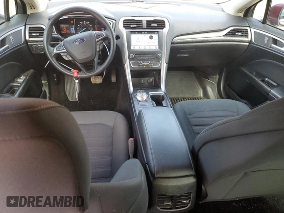 2017 Ford Fusion SE with VIN 3FA6P0HD0HR332955, listed as a Copart auction lot 58536145 with 43,064 mi miles and Salvage title. Bid and sale history available at DreamBid. Image 8.