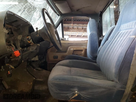 1991 Ford F-150 with VIN 1FTEF14Y5MPA81147, listed as a Copart auction lot 44627355 with Not Provided miles and Salvage Title. Bid and sale history available at DreamBid. Image 7.