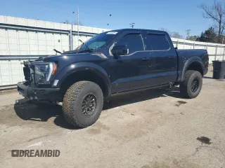2023 Ford F-150 Raptor with VIN 1FTFW1RGXPFC88745, listed as a Copart auction lot 47529385 with 32,220 mi miles and Salvage Title. Bid and sale history available at DreamBid. Image 1.