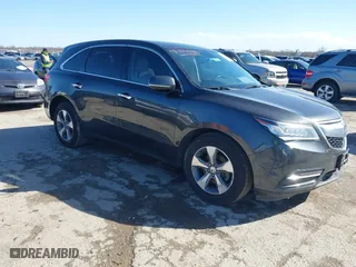 2016 Acura MDX with VIN 5FRYD4H24GB021643, listed as a IAAI auction lot 41704780 with 87,954 mi miles. Bid and sale history available at carsss.com. Image 1.