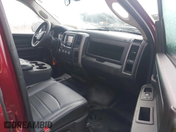 2021 Ram 1500 Tradesman with VIN 1C6RR6FG2MS512896, listed as a IAAI auction lot 40779033 with 62,030 mi miles and . Bid and sale history available at DreamBid. Image 5.