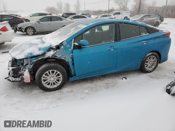 2022 Toyota Prius LE with VIN JTDKAMFPXN3201668, listed as a Copart auction lot 42558185 with 20,139 mi miles and Salvage title. Bid and sale history available at DreamBid. Image 1.