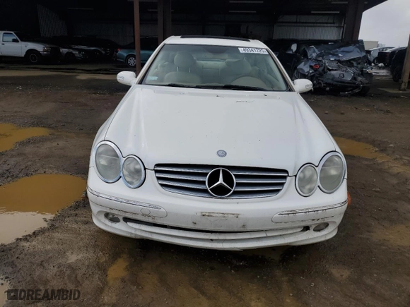 2003 Mercedes-Benz CLK-Class 3.2L with VIN WDBTJ65J93F042522, listed as a Copart auction lot 49341725 with 217,646 mi miles and Salvage Title. Bid and sale history available at carsss.com. Image 5.