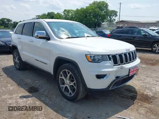 2019 Jeep Grand Cherokee Limited with VIN 1C4RJFBG6KC670655, listed as a IAAI auction lot 42476569 with 49,835 mi miles and . Bid and sale history available at DreamBid. Image 1.