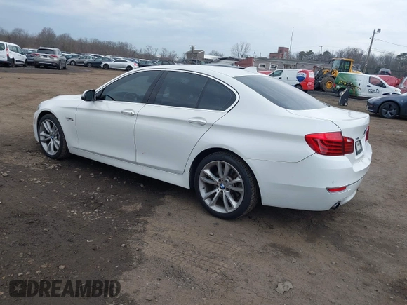 2014 BMW 5 Series 535i xDrive with VIN WBA5B3C57ED537549, listed as a IAAI auction lot 41047583 with 69,005 mi miles and . Bid and sale history available at carsss.com. Image 3.