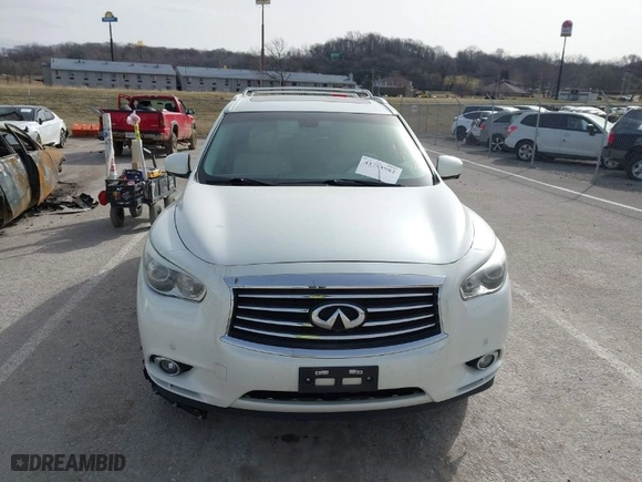 2015 Infiniti QX60 with VIN 5N1AL0MM8FC528851, listed as a IAAI auction lot 41744982 with NaN miles. Bid and sale history available at carsss.com. Image 12.