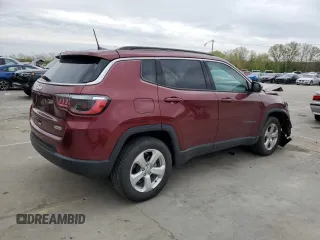 2021 Jeep Compass Latitude z VIN 3C4NJDBB4MT593377, wystawiony jako Copart lot #53428805 z przebiegiem 69 453 mil mil oraz Szkoda całkowita • Salvage title. Historia ofert i sprzedaży dostępna na DreamBid. Obrazek 3.
