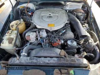 1984 Mercedes-Benz 380 with VIN WDBBA45A1EA014813, listed as a Copart auction lot 75331594 with 189,833 mi miles and Salvage Title. Bid and sale history available at carsss.com. Image 11.